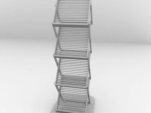 문학 스탠드 3D 모델