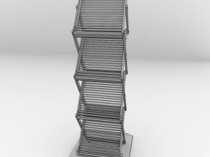 문학 스탠드 3D 모델