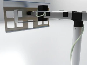 tv aerial 1 3D Model