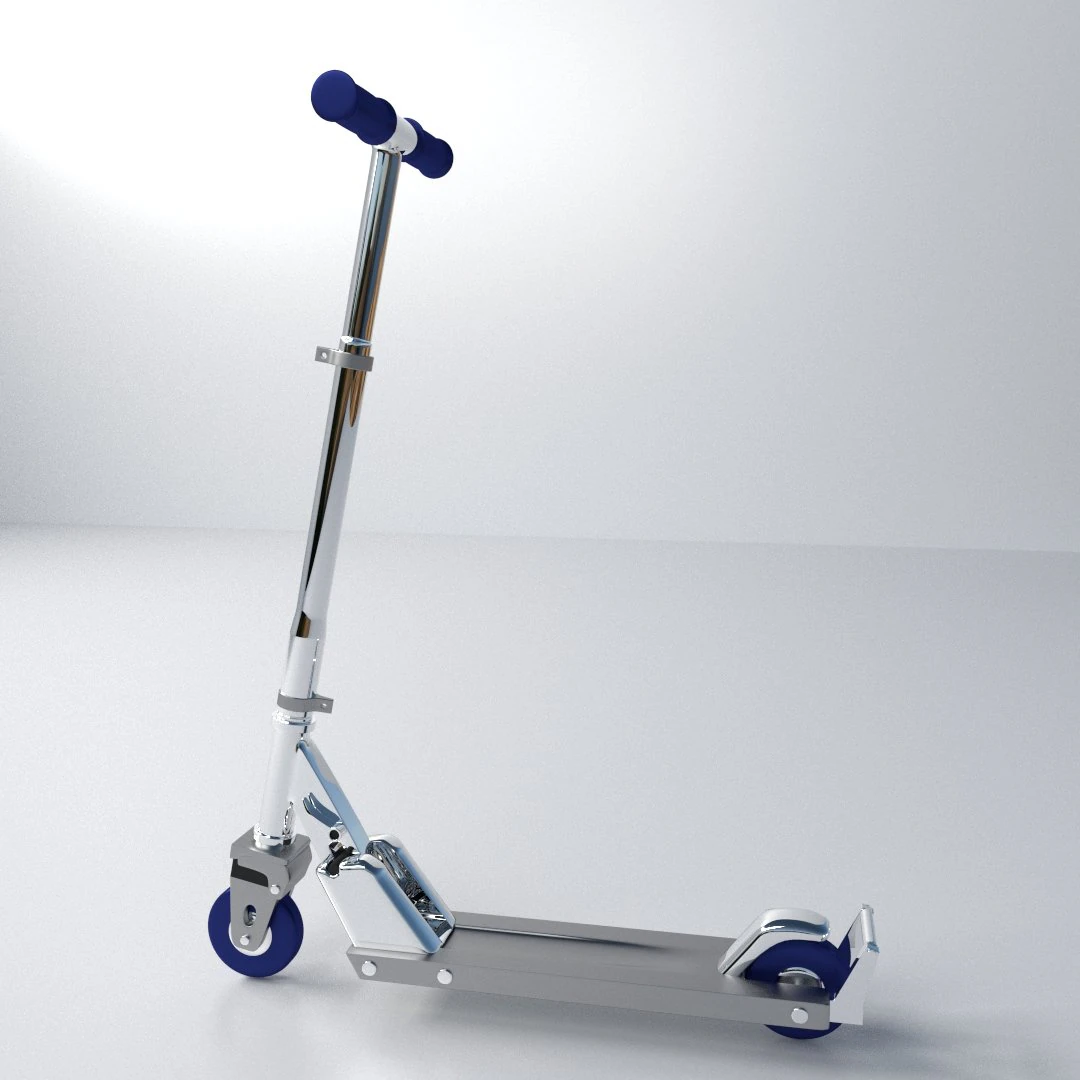 push scooter 3D Model .c4d .max .obj .3ds .fbx .stl .blend 
