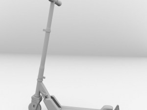 push scooter 3D 모델