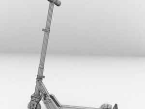 push scooter 3D 모델