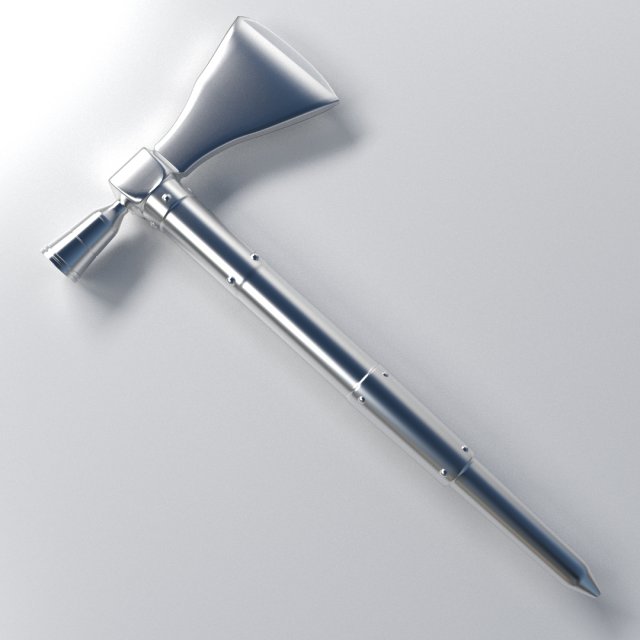 tomahawk 3D Modell .c4d .max .obj .3ds .fbx .stl .blend