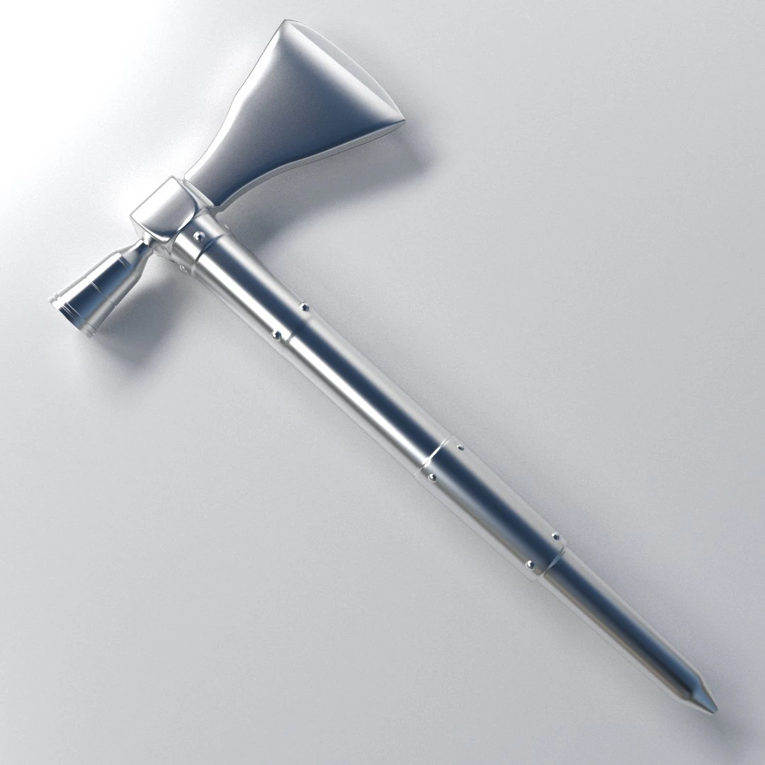 tomahawk 3D Model .c4d .max .obj .3ds .fbx .stl .blend