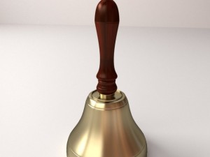 school bell 3D Model