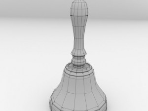 school bell Modelo 3D