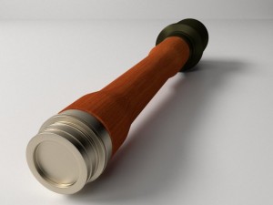 model 24 stielhandgranate Modelo 3D