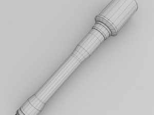 model 24 stielhandgranate Modelo 3D