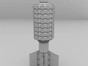 granatenwerfer 3D Model