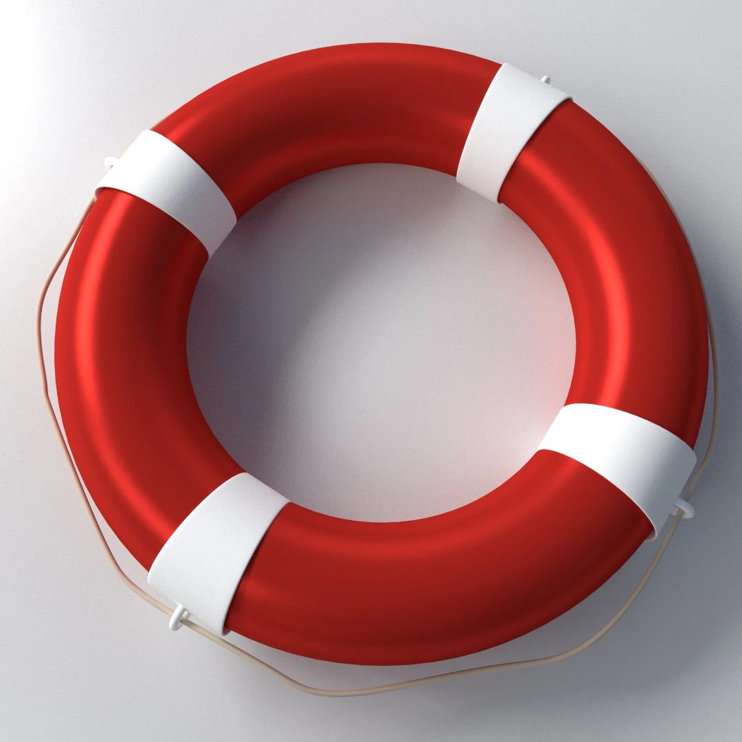 safety ring float 3D Model .c4d .max .obj .3ds .fbx .stl .blend