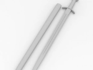 Wikingerschwert 3D Modell