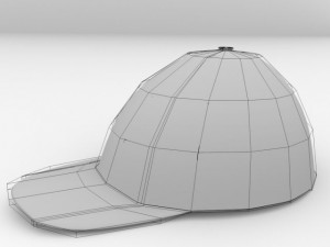 baseball cap Model 3D