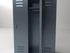 locker 3D Model