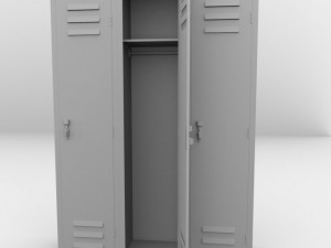 locker 3D Model