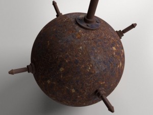 naval mine 3D Model