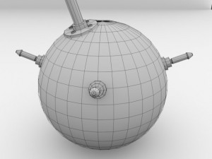 naval mine 3D Model