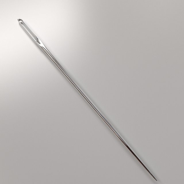 sewing needle 3D 模型 .c4d .max .obj .3ds .fbx .stl .blend 
