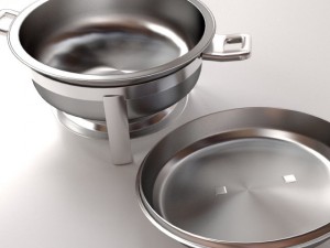 chafing dish Model 3D
