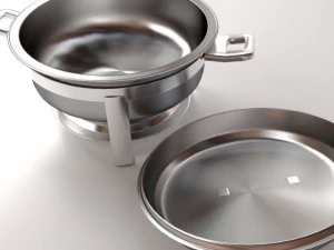 chafing dish 3D Model