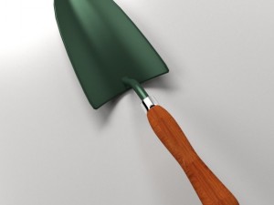 garden trowel 3D Модель