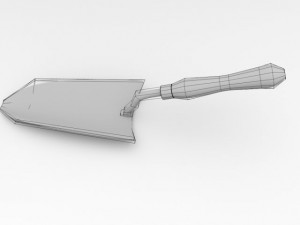 garden trowel 3D Модель