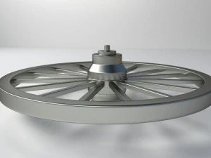 metal wheel 3D Model