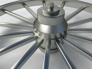 metal wheel 3D Модель