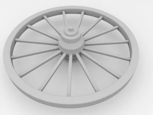 metal wheel 3D Model