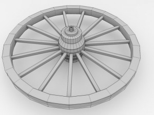 metal wheel 3D Модель