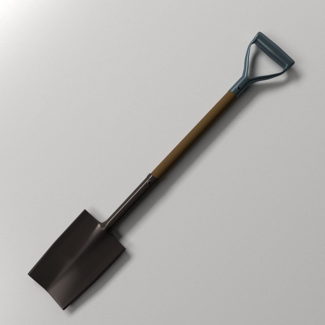 spade Modello 3D .c4d .max .obj .3ds .fbx .stl .blend 