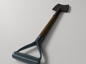 spade Modello 3D