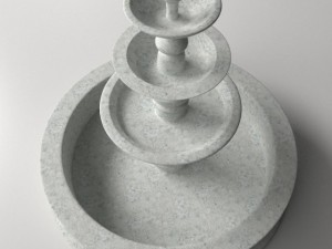 fountain Modelo 3D