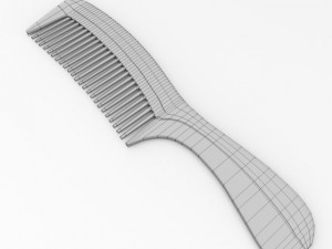 hair comb Modèle 3D