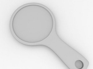hand mirror Model 3D