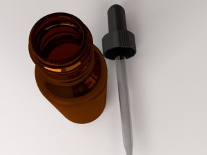 dropper bottle Modelo 3D