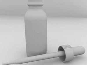 dropper bottle Modelo 3D