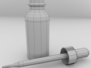 dropper bottle Modelo 3D