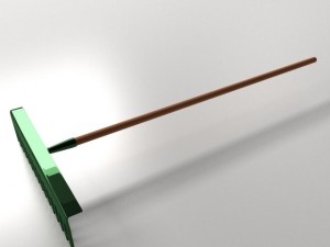 landscape rake 3D Модель