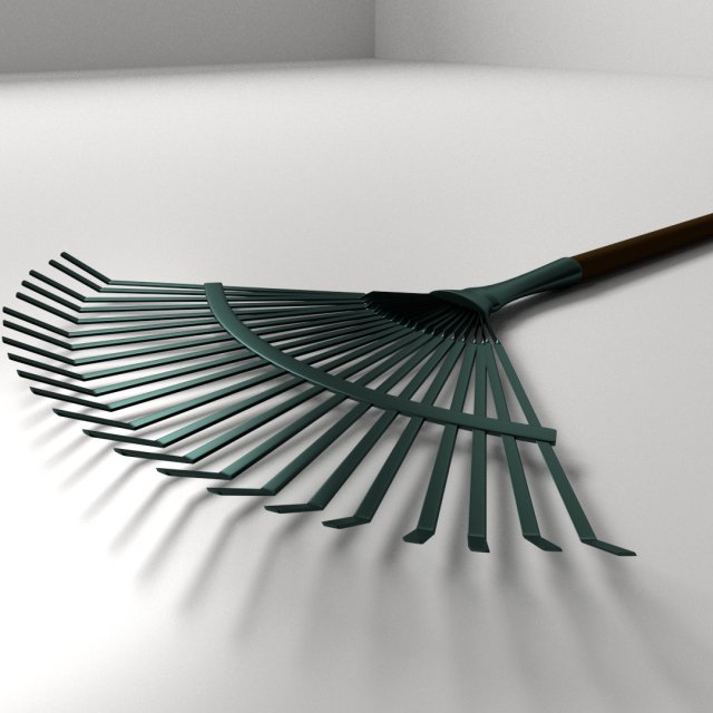 leaf rake 3D मॉडल .c4d .max .obj .3ds .fbx .stl .blend 