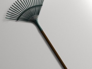leaf rake 3D मॉडल