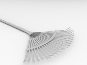 leaf rake 3D मॉडल