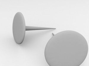 thumb tack 3D Model