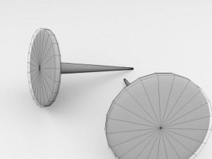 thumb tack 3D Model