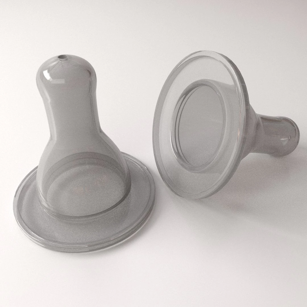 nipples 3D Model .c4d .max .obj .3ds .fbx .stl .blend 