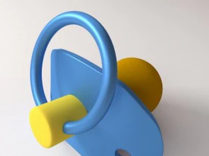 pacifier 3D Model
