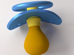 pacifier Modello 3D
