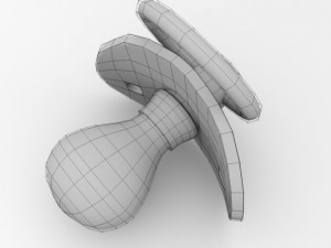 pacifier Modello 3D