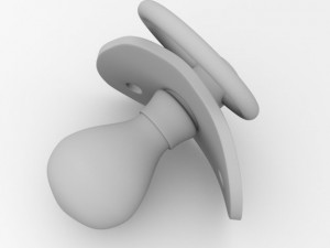 pacifier Modello 3D