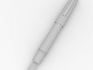 fountain pen 3Dモデル