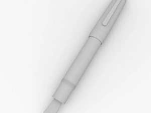 penna stilografica Modello 3D